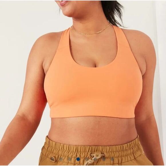 NWT OLD NAVY Power Soft Medium Support Racerback Sports Bra Plus Sz 4x - Picture 1 of 6